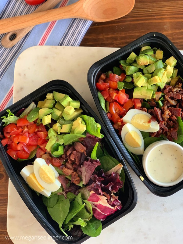 Keto Cobb Salad Recipe