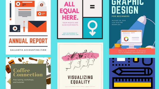 How to Create Front Facing Point of View Flat Design Illustration in Canva