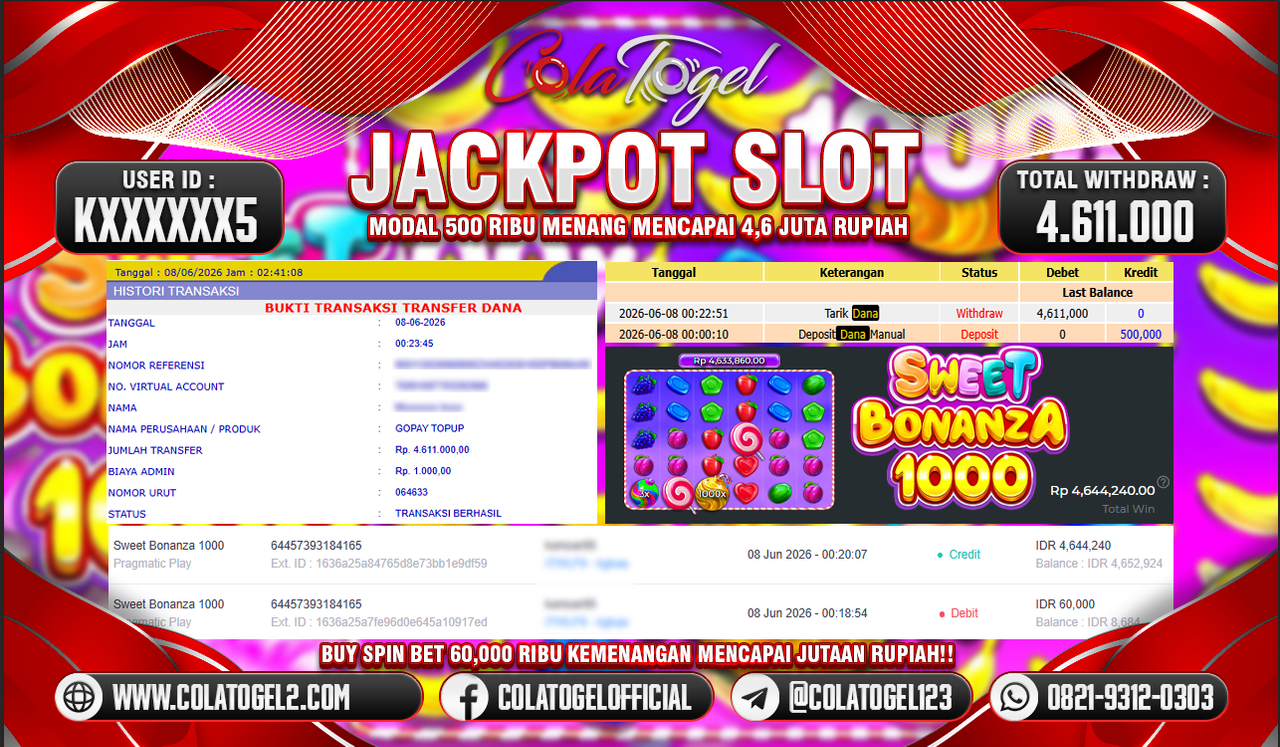 JACKPOT SLOT GACOR!!