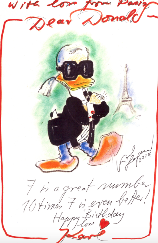 Disney x Karl Lagerfeld, la collezione con Paperino