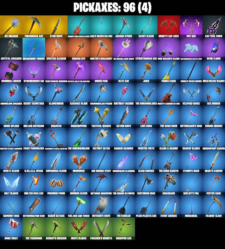 pickaxes comp