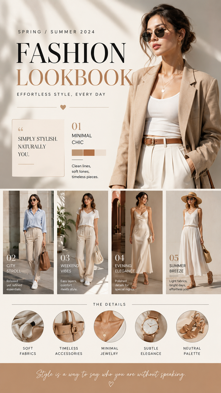 Fashion Lookbook Board Generator