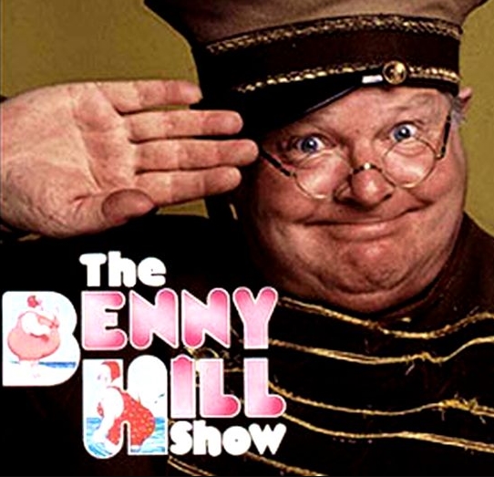 Логотип канала 'Шоу Бенни Хилла'