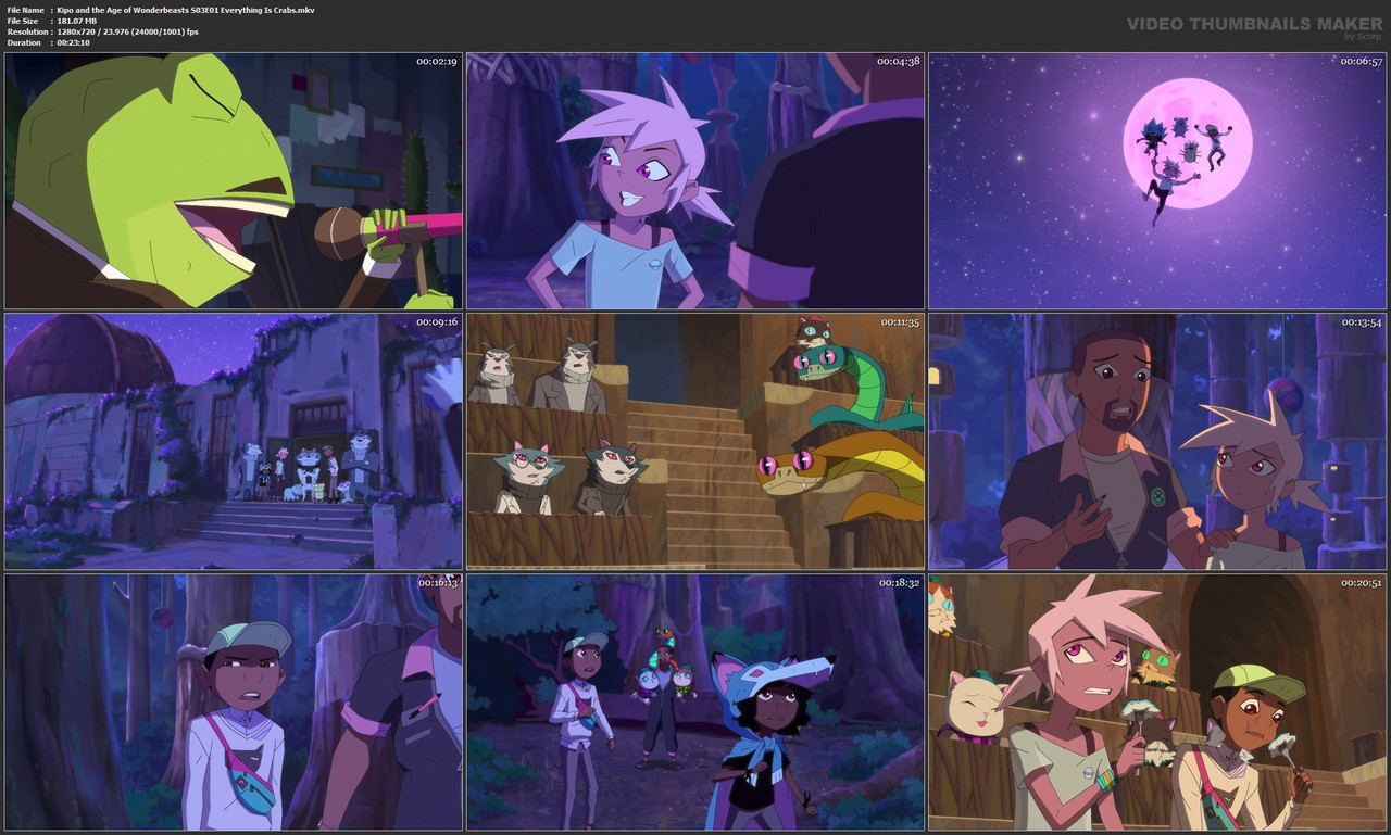 Kipo and the Age of Wonderbeasts S03E01 Everything Is Crabs.mkv