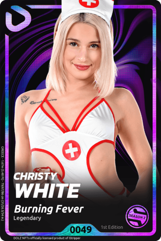 Christy White - Dolz Series Season 2 - Burning Fever - Card # g0049 - x 50 - 4500px - October 11, 2023