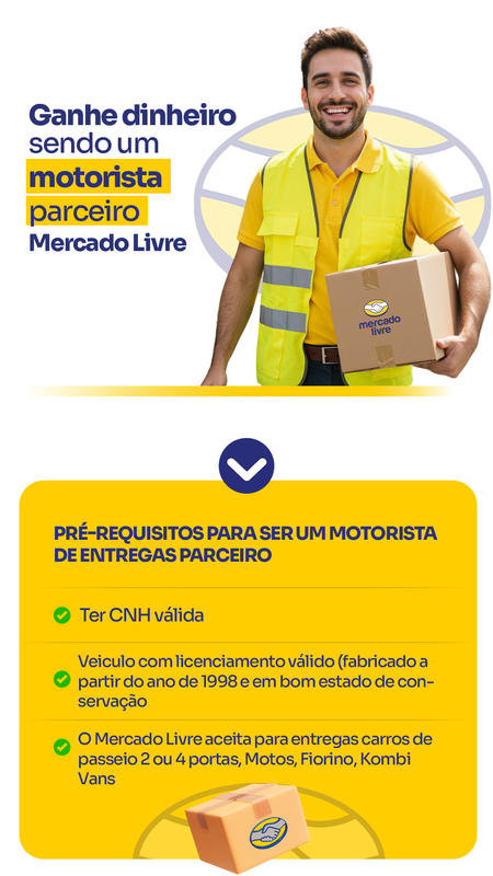 Motorista Parceiro Mercado Livre
