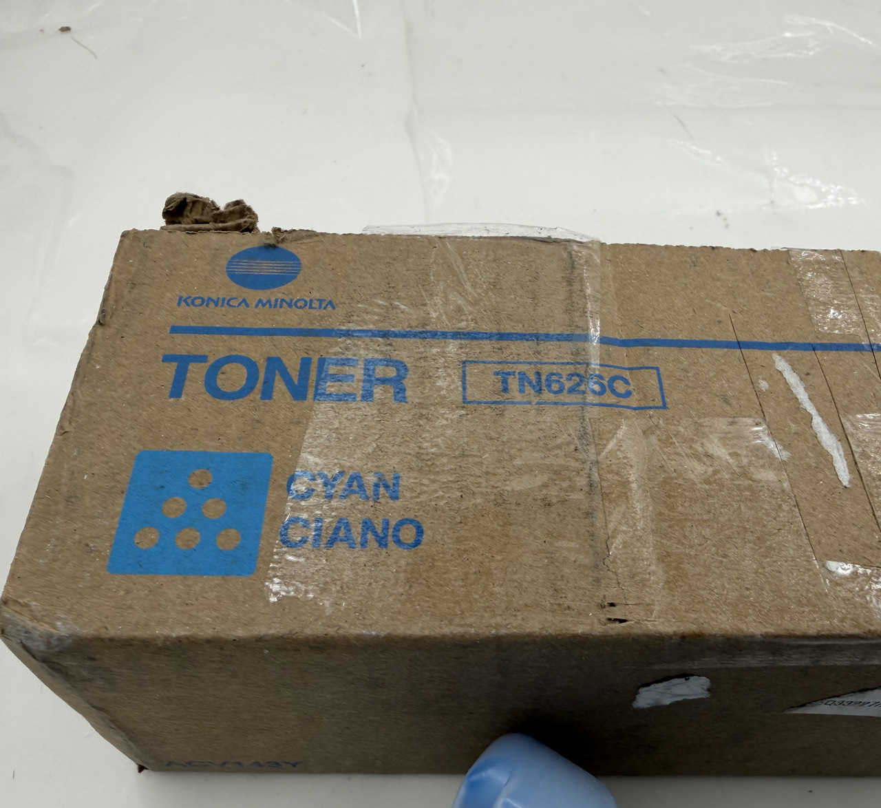 KONICA MINOLTA GENUINE TONER CARTRIDGE TN626C CYAN ACV1430