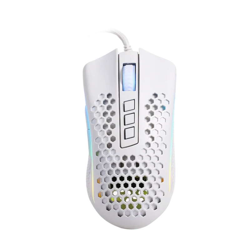 MOUSE GAMER REDRAGON STORM PRO M808-KS WHITE