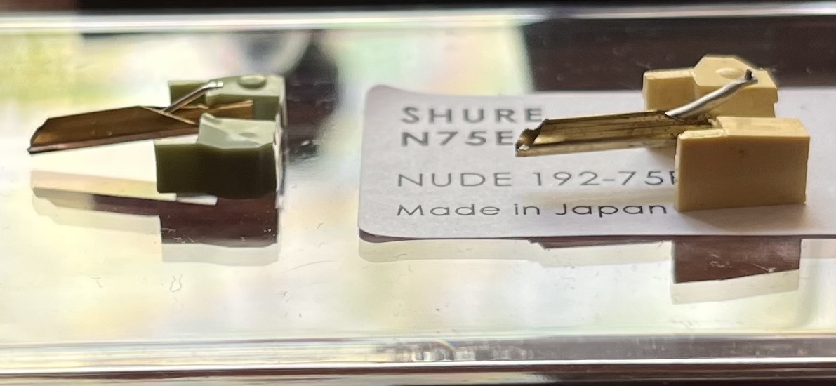 Shure M75 stylus chart (page 14) - Cartridges and Styli