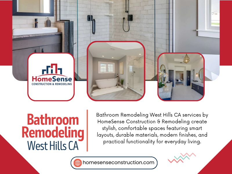 Bathroom Remodeling West Hills CA