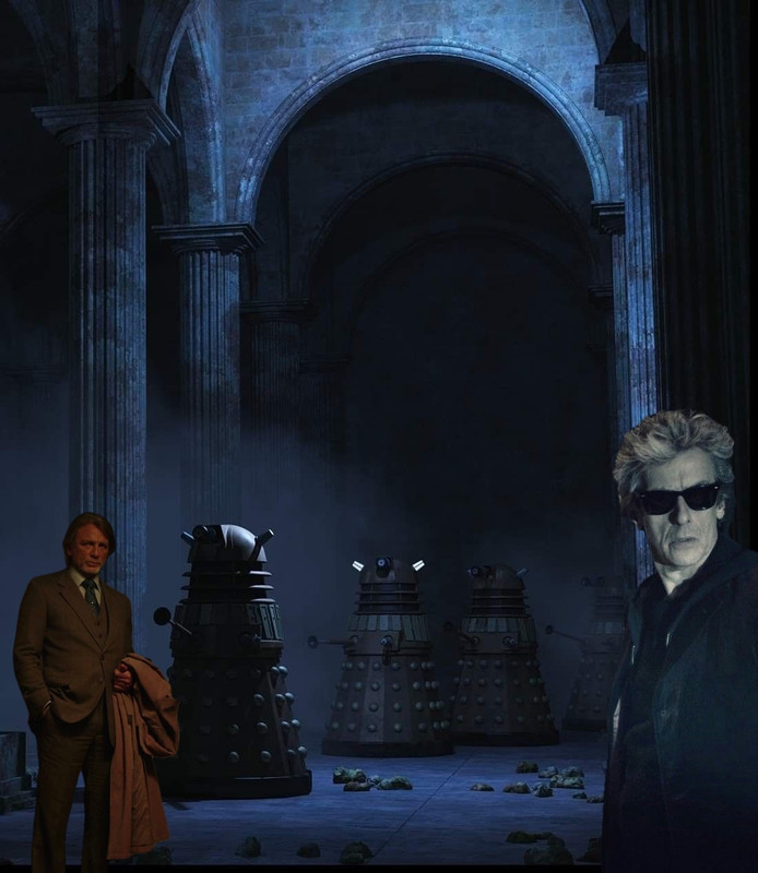 L'agent spécial Colin Caramel rencontre l'éminent docteur Philippe Géminéon dans les tunnels sous Bourg-Léon