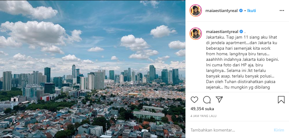 Postingan Maia Estianty