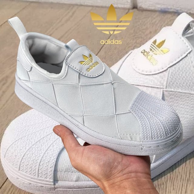Tênis adidas Originals Superstar Slip On W Branco
