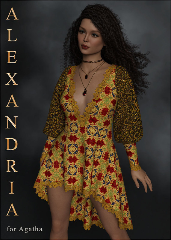 Alexandria for Agatha Dress