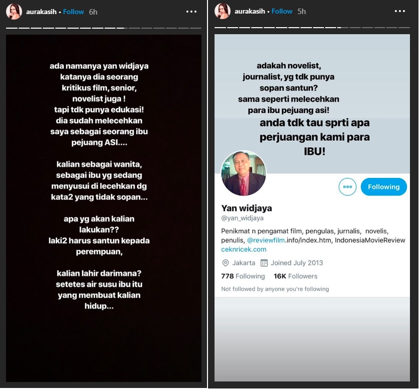 Aura Kasih meluapkan kekesalannya