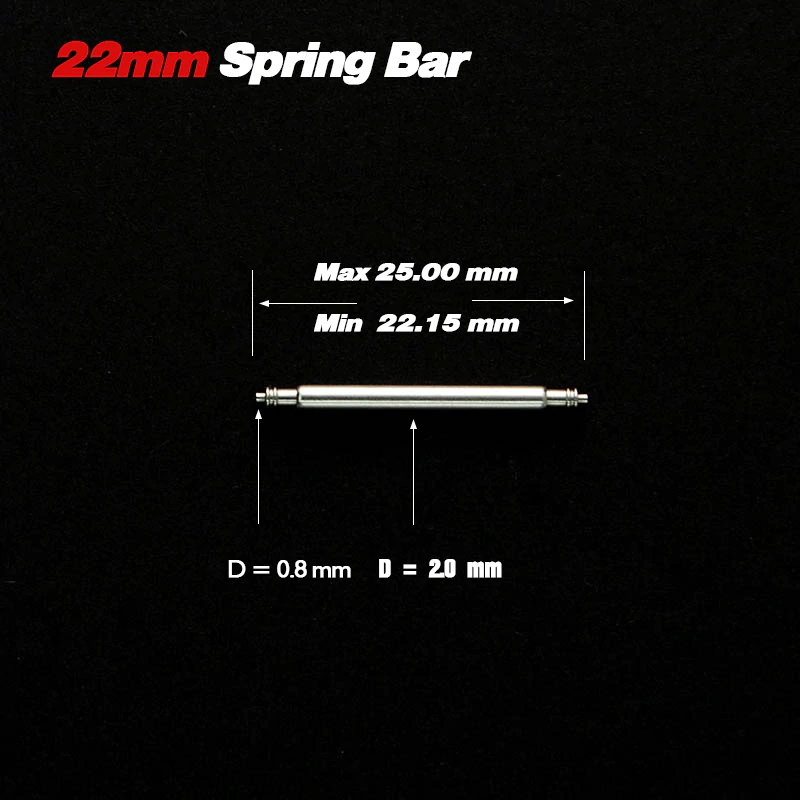 perno 2mm 22mm