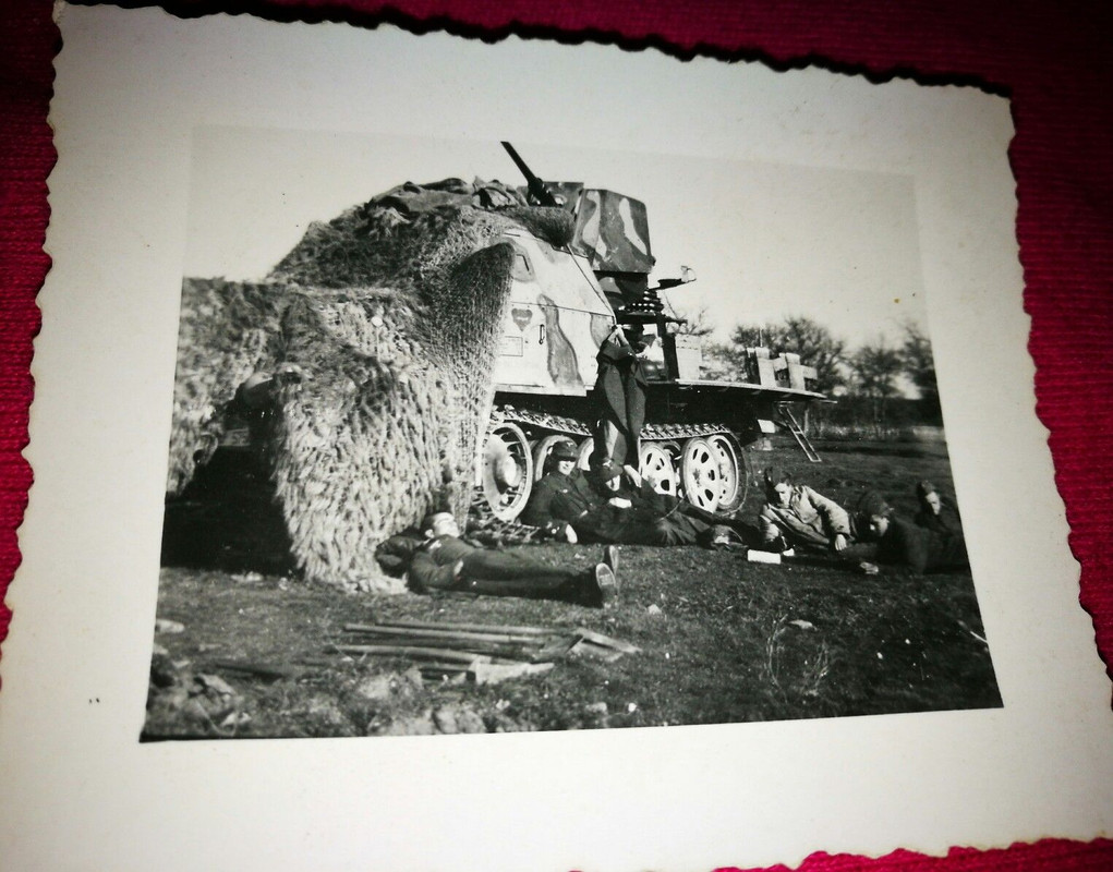 Panzer Tank Geschütz Tarnung Tarnnetz