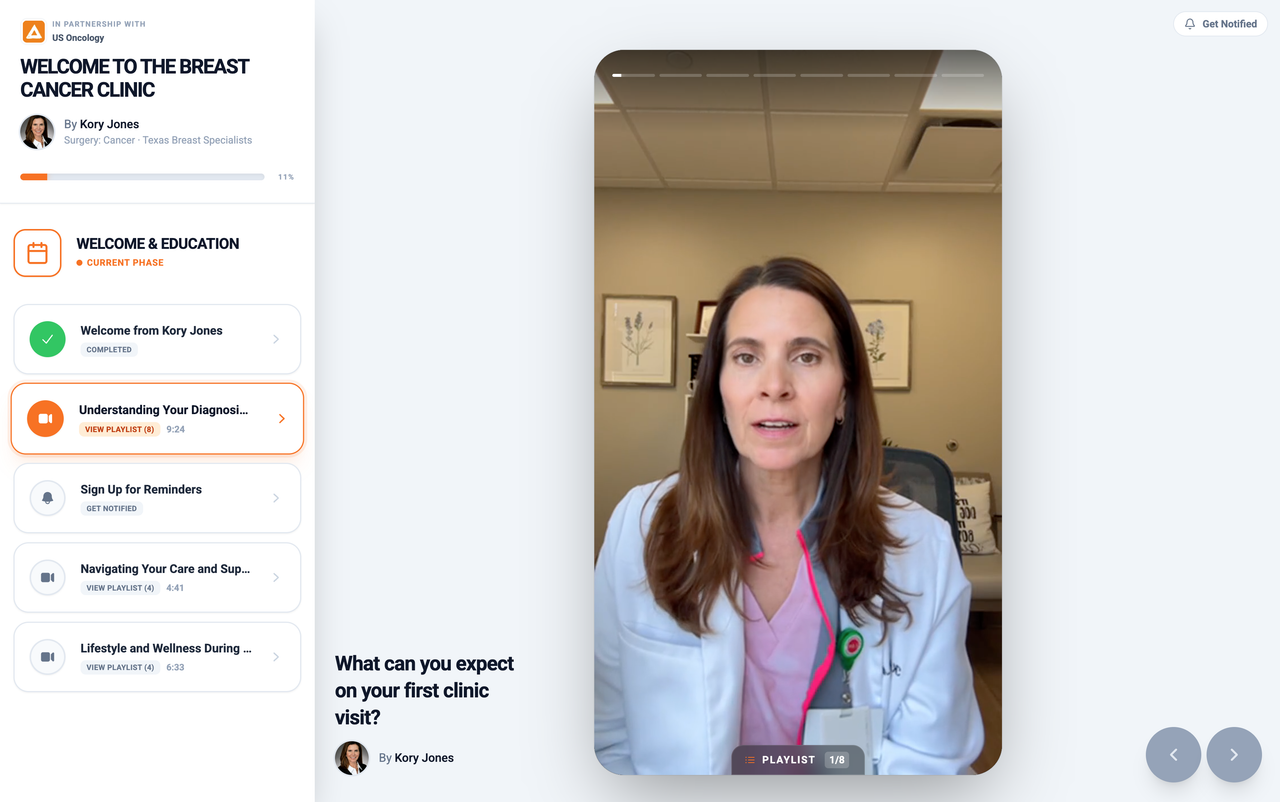 Vidscrip Patient Journey Experience