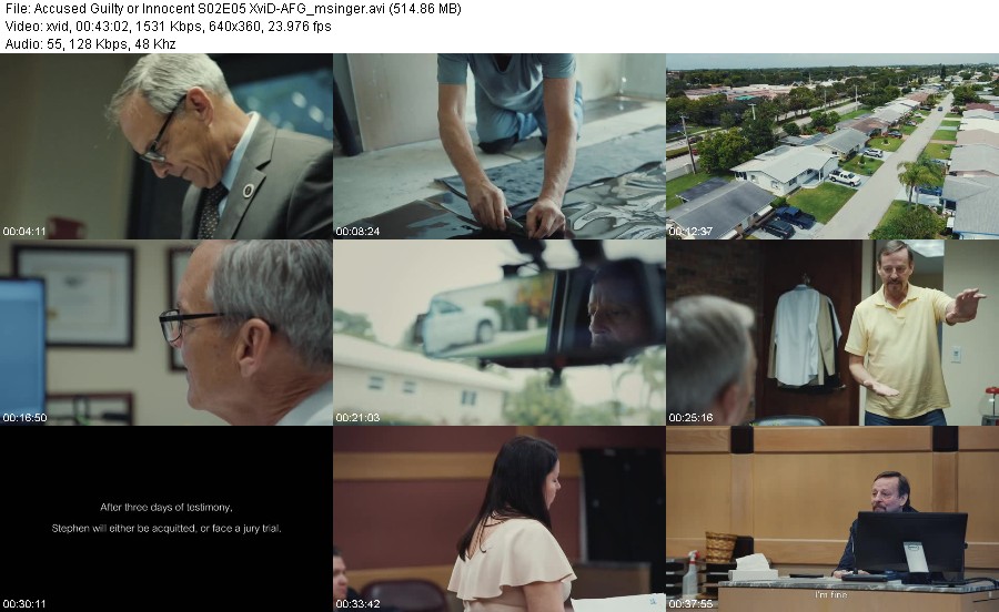 Accused Guilty or Innocent S02E05 XviD-AFG Accused Guilty or Innocent S02E05 XviD-AFG