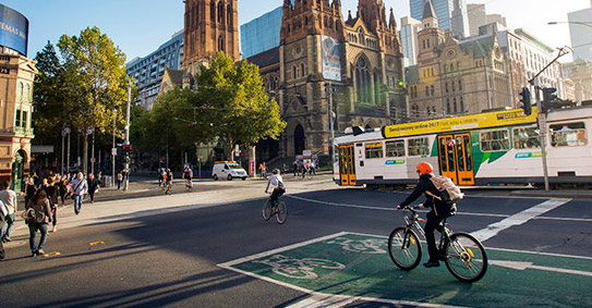 melbourne cyclists