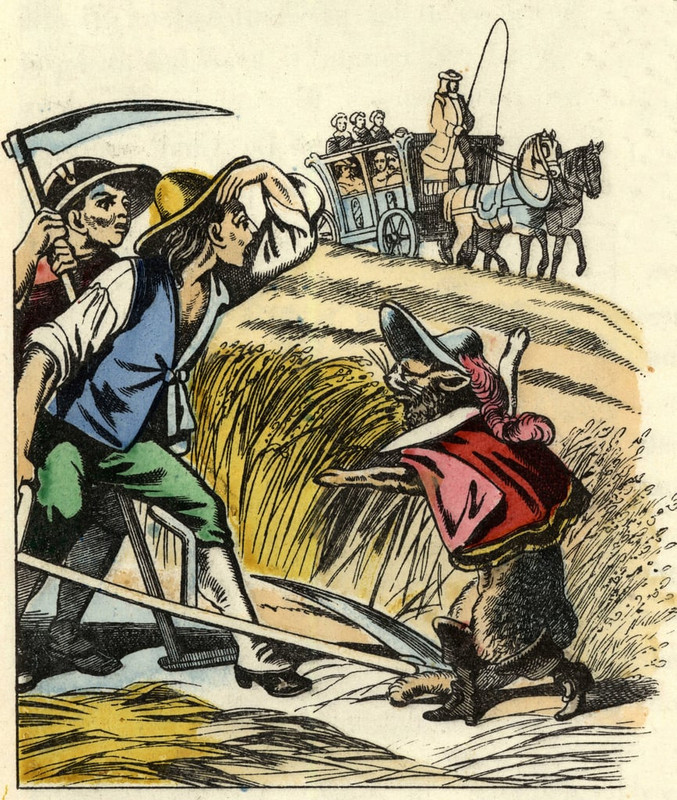 1-Unknown-Artist-The-cat-forces-the-peasants-to-say-that-the-field-in-which-they-mow-the-wheat-be