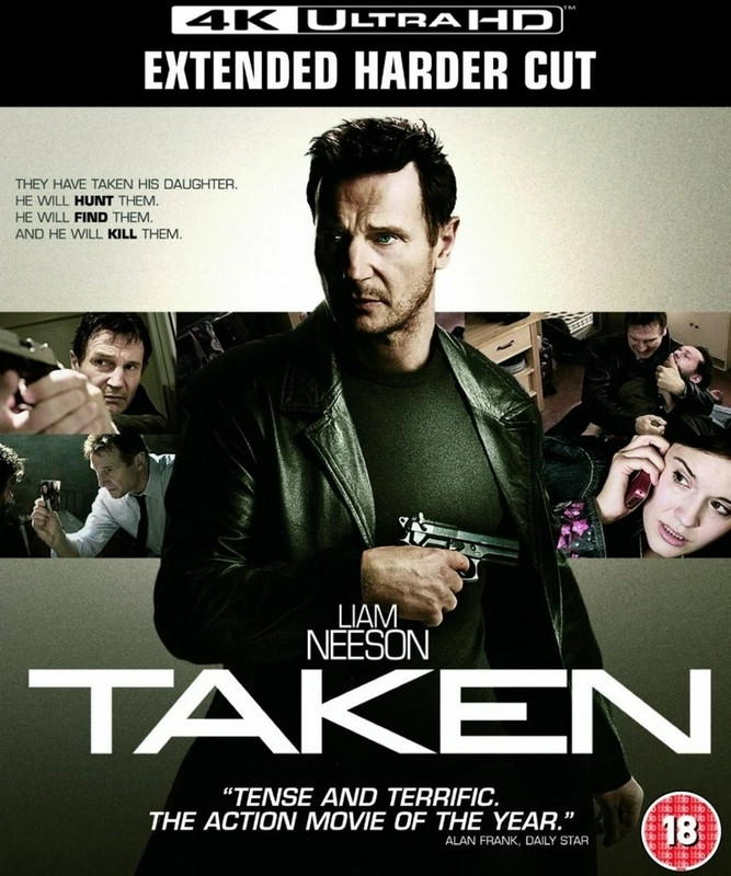 Taken - Io vi troverò (2008) UHD 2160p HDR (Upscale - Regrade) (Extended Cut) ITA DTS AC3 ENG DTS-HD MA