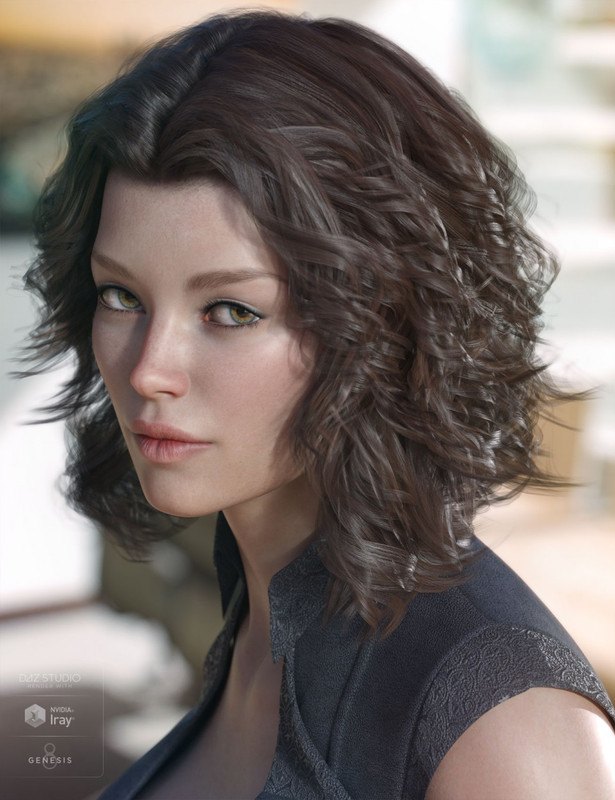 Caleela Hair for Genesis 3 & 8 Female(s) Caleela Hair for Genesis 3 & 8 Female(s)