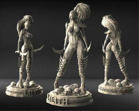 Walades Studio – Lilith – 3D Print Model