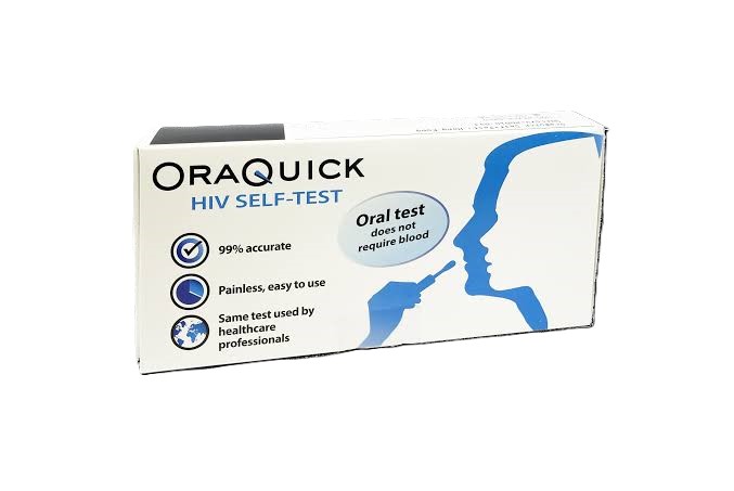 Oraquick Hiv Self Test Kit