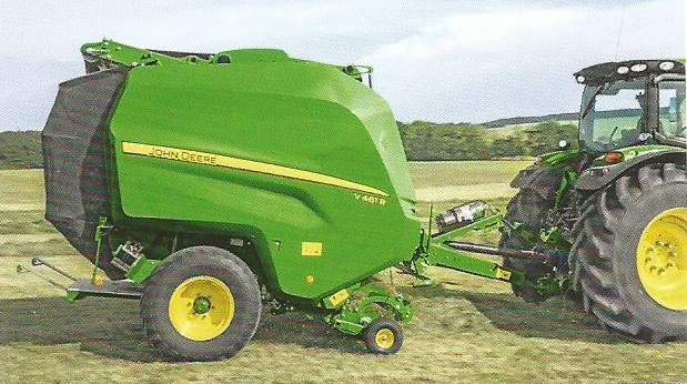 JOHN DEERE. Rotoempacadoras cámara prensable variable 451-R-461-R