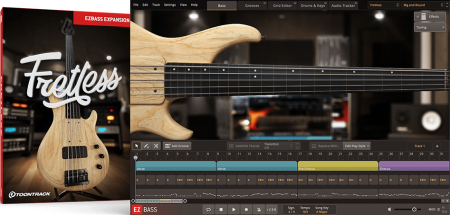 Toontrack Fretless EBX Full v1.0.2 macOS