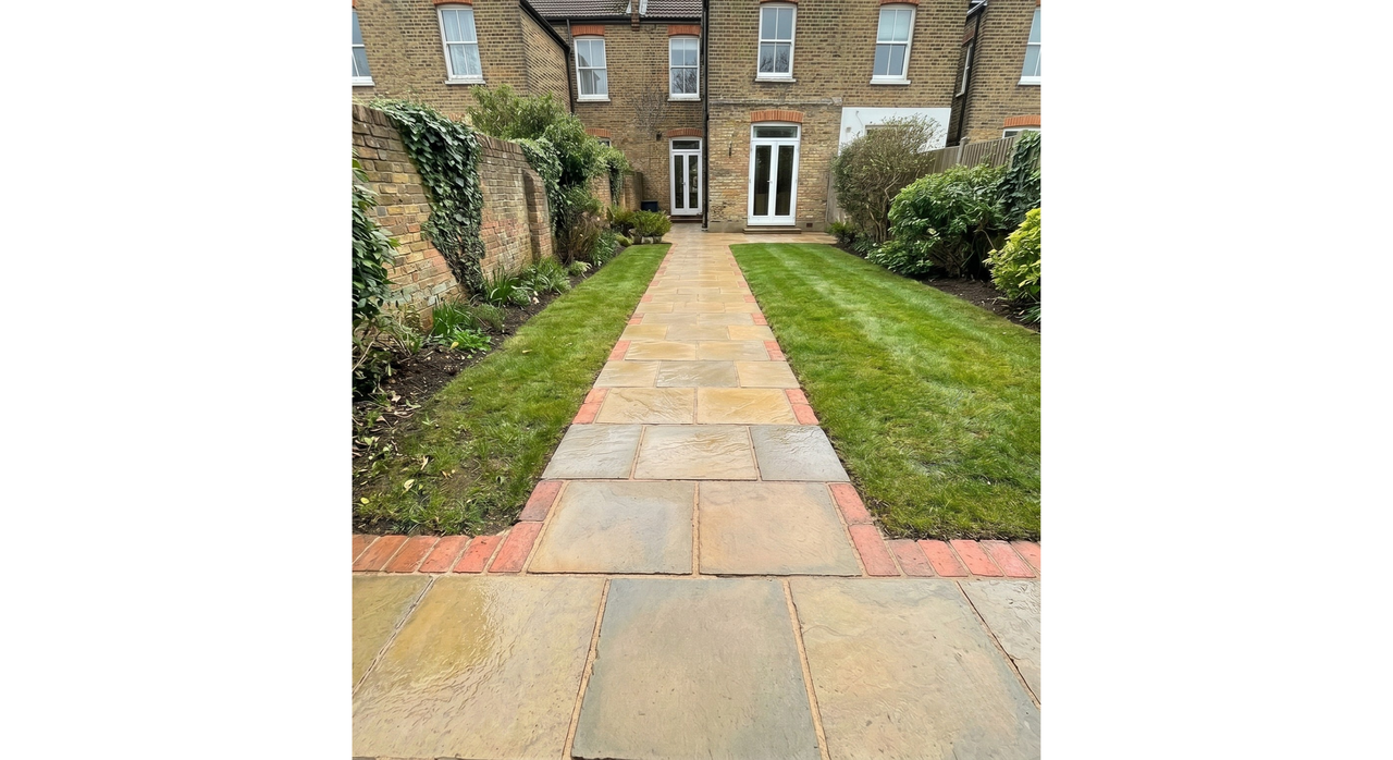 Garden Paths After Cleaning