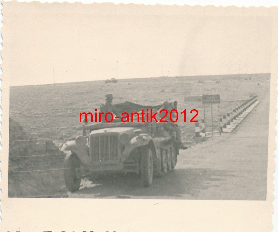 Foto, Wehrmacht, von Linz nach Afrika, In der Wü