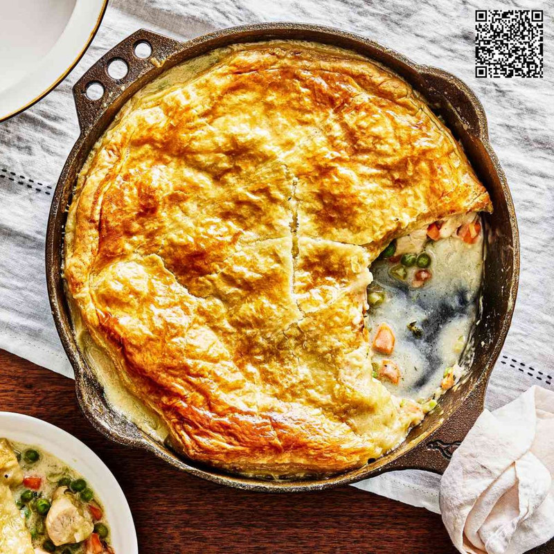 How to Make the Perfect Dutch Oven Chicken Pot Pie with Flaky Crust