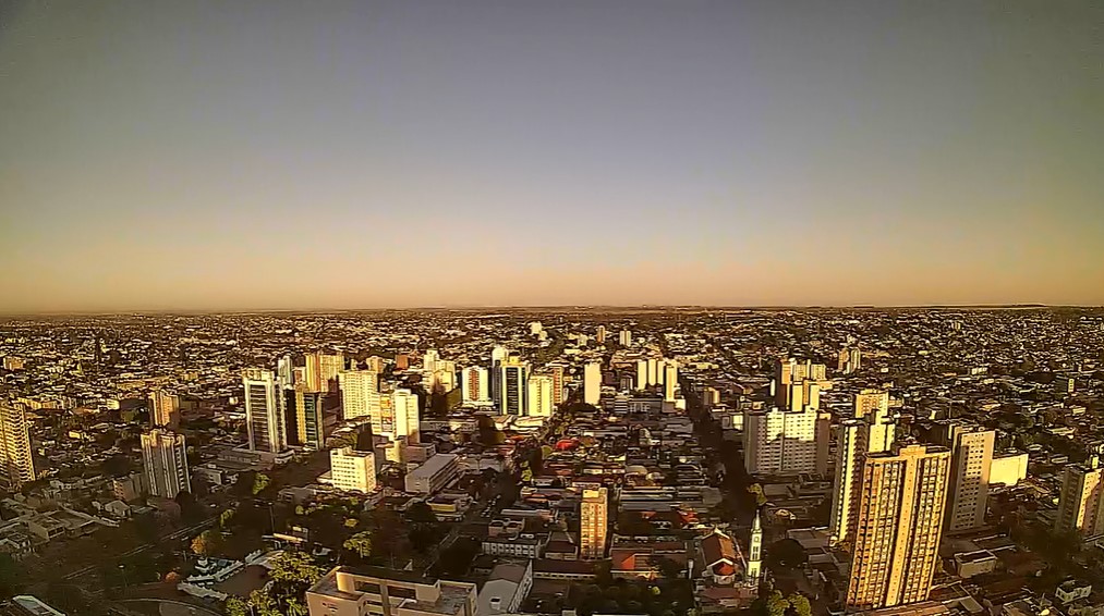 Campo Grande nesta manhã de quarta-feira