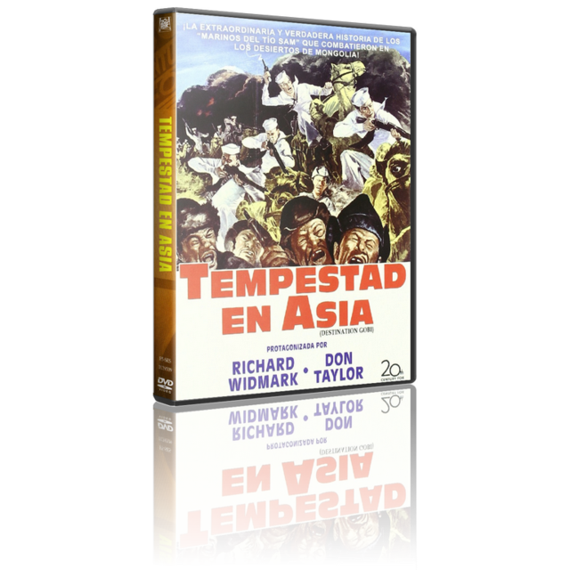 Portada - Tempestad en Asia [DVD5 Full] [Pal] [Cast/Ing] [Sub:Cast] [Bélico] [1953]
