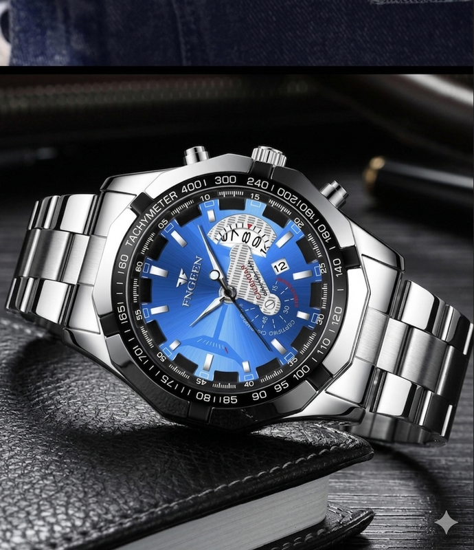 Binbond Wristwatch Silver