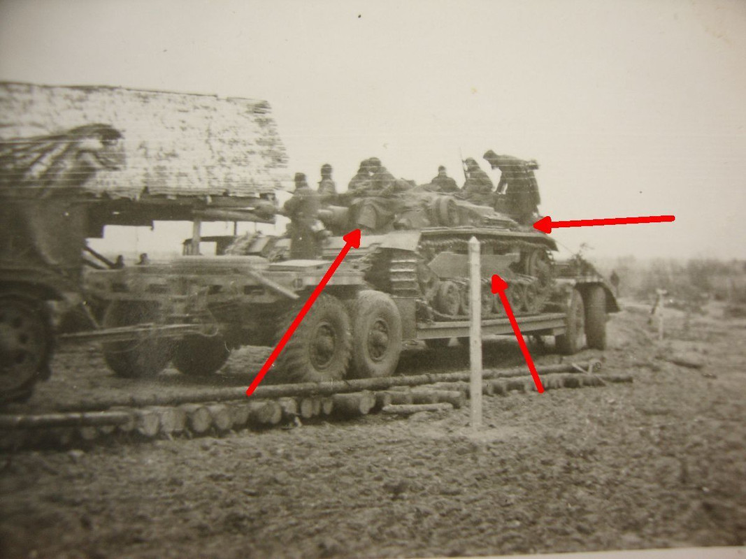 Sturmgeschütz 3 auf Sonder-Anhänger, Sd.Ah. Tief