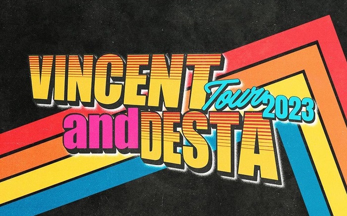 Vincent and Desta Tour 2023 bakal digelar di Medan, Surabaya, Makassar dan Jogja.