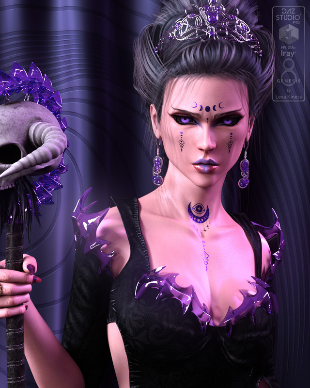 Quintessa for Genesis 8 and 8.1 Female Quintessa for Genesis 8 and 8.1 Female