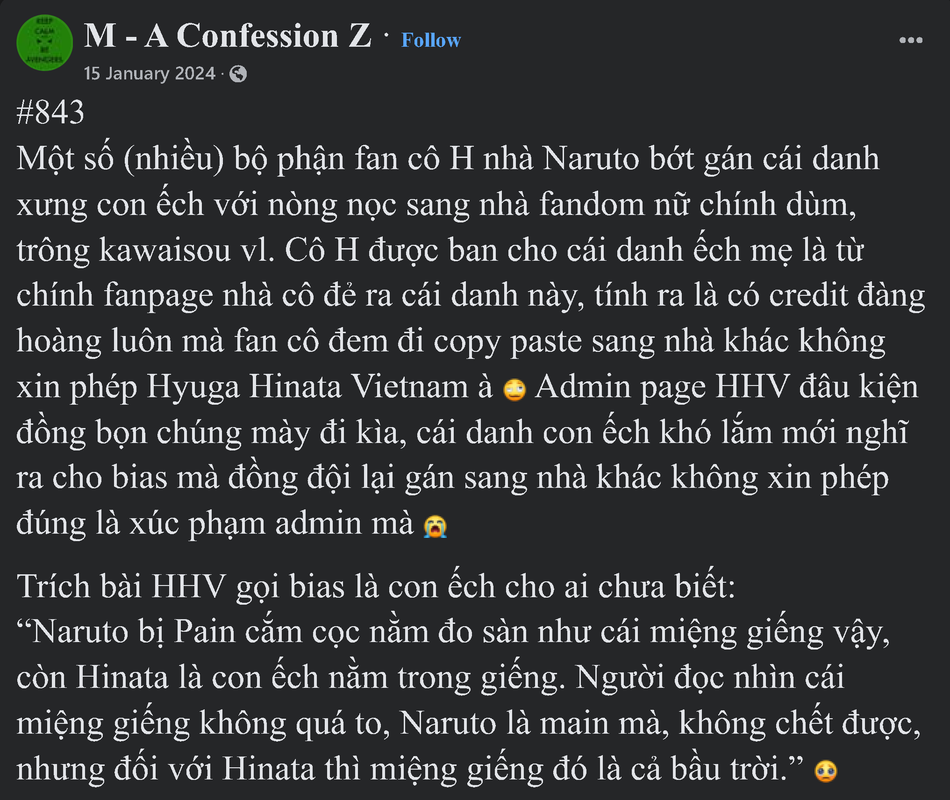 cfs thánh chiến sakura hinata