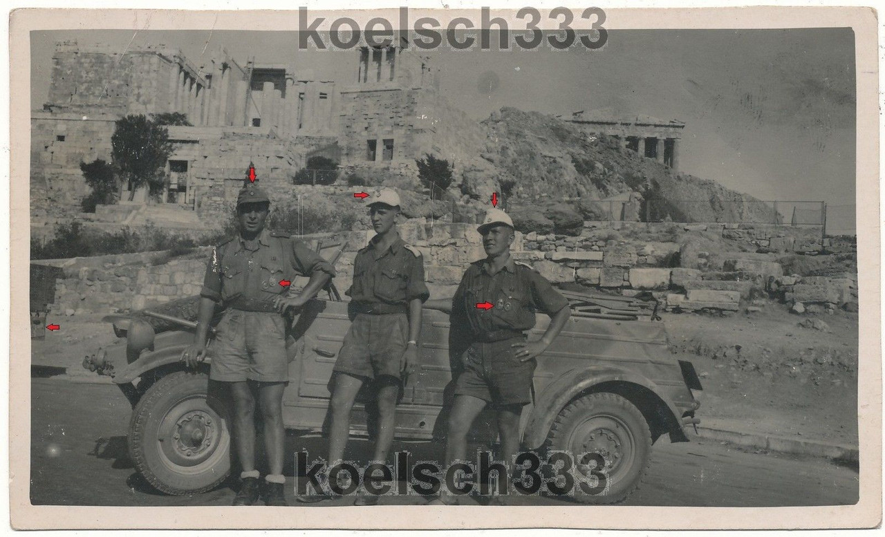 VW Kübelwagen Typ 82 PKW Athen Griechenland 1943