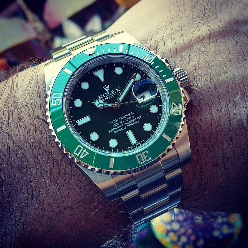 Rolex Submariner 40 mm Ref. 116610LV Aniversary Green 'Hulk  (1)