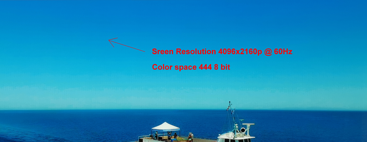 Test Color Space 444 8 bit