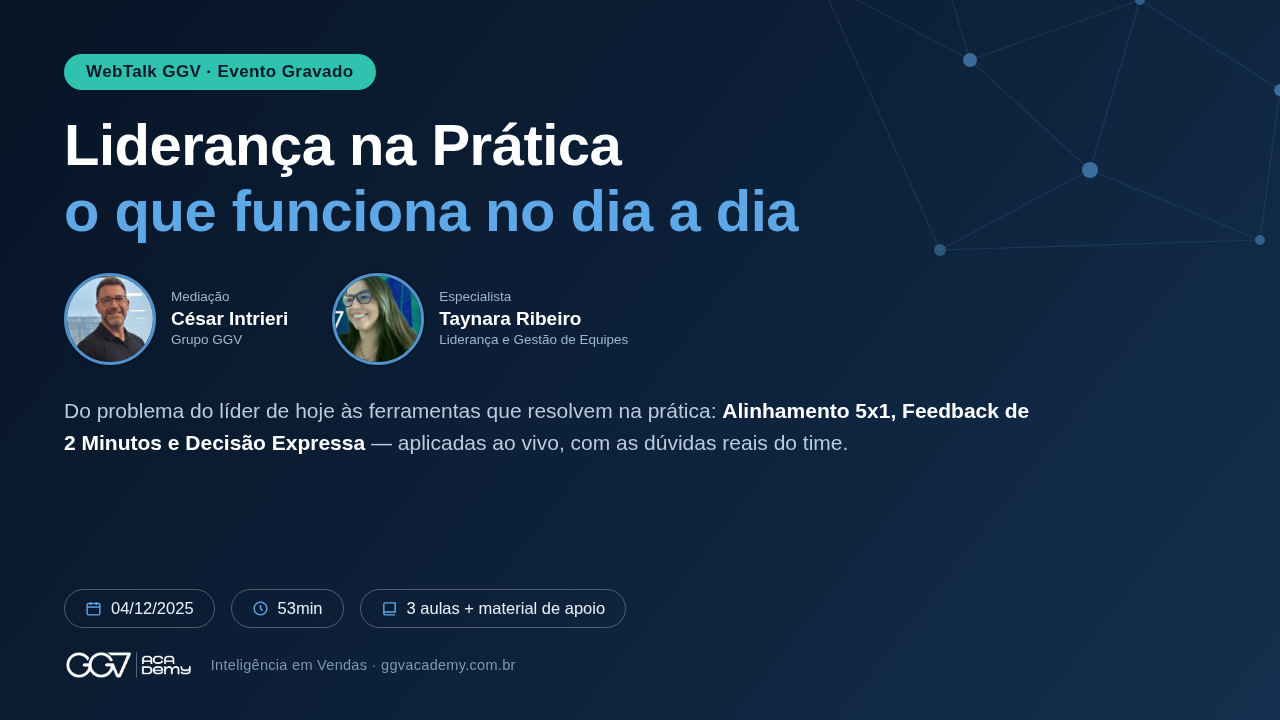 Liderança na Prática: o que funciona no dia a dia