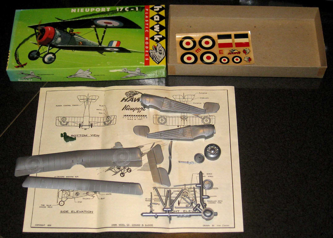 -Hawk Nieuport 17 613-50 guts