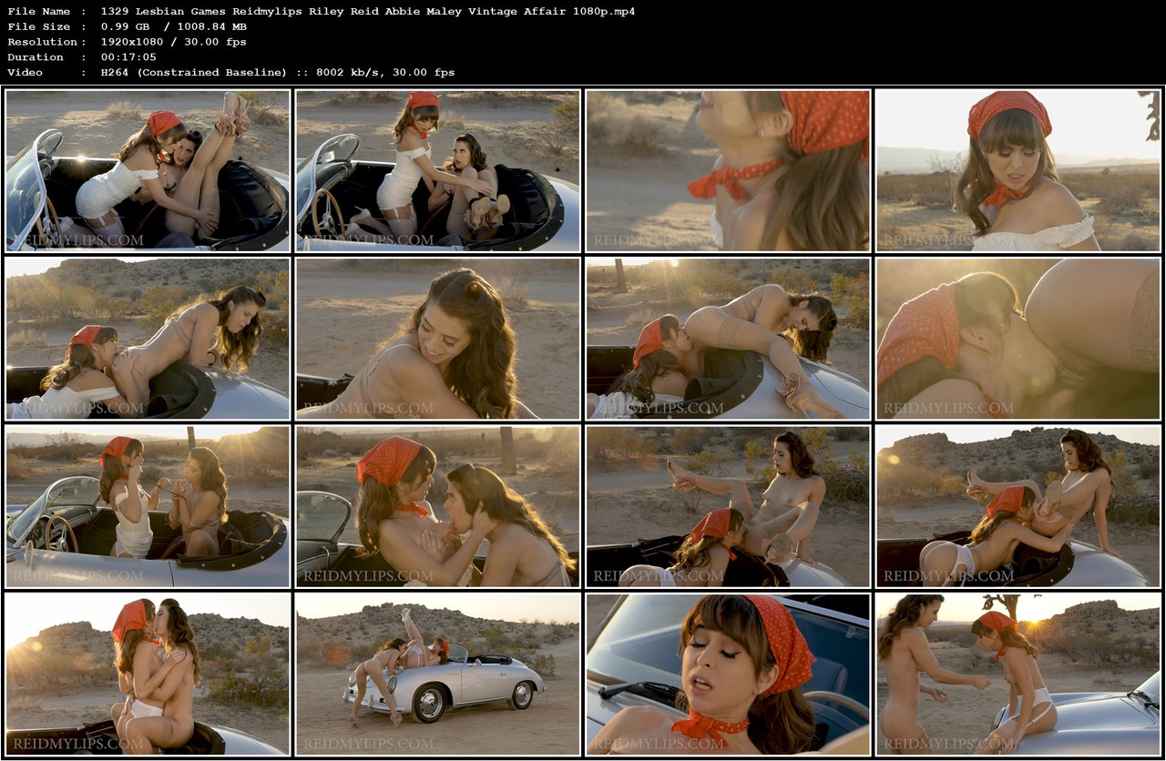 1329 Lesbian Games Reidmylips Riley Reid Abbie Maley Vintage Affair 1080p mp4