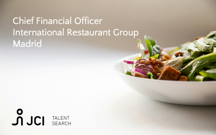 Chief Financial Officer International Restaurant Group Madrid