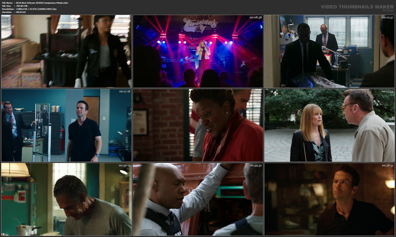 NCIS New Orleans S03E02 Suspicious Minds.mkv