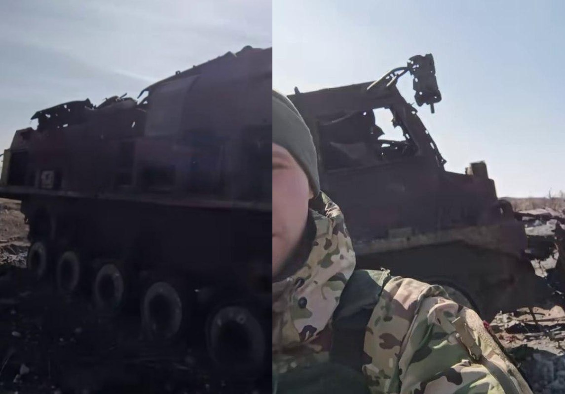 1002 BAT-2(M) heavy engineering vehicle destr 24 04 25